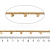 Ion Plating(IP) 304 Stainless Steel Curb Chains CHS-G041-02G-01-2