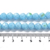 Opaque Glass Beads Strands EGLA-A035-P8mm-L08-4