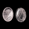 Natural Rose Quartz Oval Worry Stone G-R487-01C-3