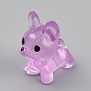 Luminous Resin Dog Display Decorations RESI-CJC0012-30B-2