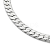 Non-Tarnish 304 Stainless Steel Cuban Link Chain Necklace LS-NJEW-K249-01A-P-2