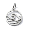 Non-Tarnish 304 Stainless Steel Charms X-STAS-C097-63P-1