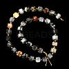 Natural Eagle Eye Stone Beads Strands G-K389-A02-01-4