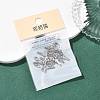 SHEGRACE Brass Micro Pave Clear Cubic Zirconia Pendants XGRQ2C489-403P-6