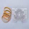 Flower Plastic Candle Molds LS-DIY-I035-12-3