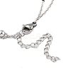 Stainless Steel Pendants Necklaces NJEW-U003-01B-P-3