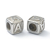 Tarnish Resistant 304 Stainless Steel European Beads STAS-H145-01A-P-1