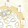20Pcs 2 Colors Alloy Pendants Cadmium Free ENAM-YW0006-45-2