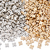 200Pcs 2 Colors CCB Plastic Beads CCB-SP0001-11-1