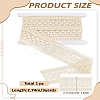 3 Yards Flat Floral Cotton Lace Ribbon OCOR-LP0002-38-2