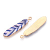 Rack Plating Alloy Pendants FIND-H043-02LG-08-1-2