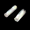 10G Ceylon Glass Twist Bugle Beads X-SEED-L012-01I-4