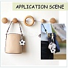 DIY Sports Ball Acrylic Pendant Keychain Making Kits DIY-SP0001-44D-5