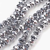 Electroplate Glass Beads Strands LS-GLAA-K027-FP-A02-1