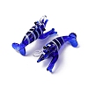 Handmade Lampwork Pendants LAMP-Z013-02A-3