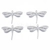Non-Tarnish 304 Stainless Steel Pendant Rhinestone Settings LS-STAS-N098-196P-2