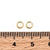 Brass Open Jump Rings KK-B147-03C-G-4