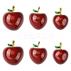 6Pcs 3 Styles Brass Enamel Pendants KK-CJ0003-11-1