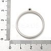 Non-Tarnish 304 Stainless Steel Laser Cut Pendants STAS-U009-06D-02-3