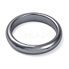 Natural Terahertz Stone Bangles BJEW-H619-01F-2