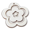 Acrylic Pendants with Glitter Powder MACR-Q160-01I-2