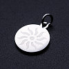 Non-Tarnish 201 Stainless Steel Charms STAS-T049-T684-1-2