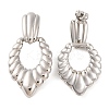 Non-Tarnish 304 Stainless Steel Stud Dangle Earrings LS-EJEW-G395-23P-1