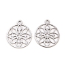Buddhist 304 Stainless Steel Pendants STAS-E521-06B-P-1