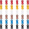 36Pcs 6 Colors Aluminum Alloy Guyline Cord Adjuster AJEW-FH0001-45-1