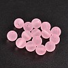 Transparent Acrylic Ball Beads FACR-R021-8mm-15-2