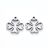 Tarnish Resistant 304 Stainless Steel Pendants STAS-N092-57-2