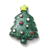 Christmas Theme Opaque Resin Cabochons LS-RESI-WH0029-34C-1