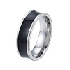 Non-Tarnish 201 Stainless Steel Flat Finger Ring for Women RJEW-N043-22P-1