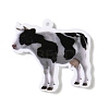 Opaque Printed Acrylic Pendants SACR-F018-01C-1