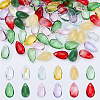 120Pcs 12 Colors Imitation Gemstone Glass Pendants GLAA-GA0001-49-1