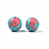 Handmade Polymer Clay Beads CLAY-S092-68-2