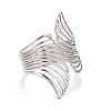 Alloy Hollow Wing Wrap Cuff Bangle LS-BJEW-K223-07P-2