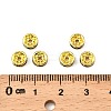 Brass Grade A Rhinestone Spacer Beads RSB036NF-12G-2