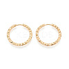 304 Stainless Steel Hoop Earrings X-STAS-T074-19G-1