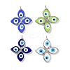 Handmade Lampwork Big Pendants LAMP-C009-02-1