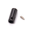 Zinc Alloy Cord Ends FIND-WH0091-24C-B-1