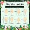 Unfinished Wood Ice Cream Cutouts WOOD-CJC0008-2