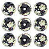 10Pcs Handmade Inner Flower Lampwork Beads LAMP-PA0001-02C-1