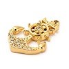 304 Stainless Steel Crystal Rhinestone Pendants STAS-P385-07B-G-2