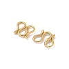 304 Stainless Steel S-Hook Clasps STAS-L300-003A-G-2