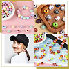 200Pcs Opaque Acrylic Beads OACR-SP0001-63-5