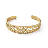 304 Stainless Steel Cuff Bangles BJEW-M234-02G-2