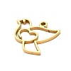 304 Stainless Steel Pendants LS-STAS-M117-02A-G-2