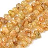 Heated Natural Citrine Beads Strands LS-G-RM250109-B2-2