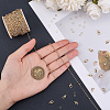 DIY Brass Curb Chain Bracelet Necklace Making Kit DIY-BBC0001-87G-3